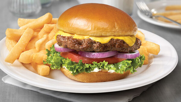 Cheeseburger with Fries
